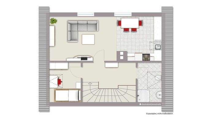 Grundriss Dachgeschoß