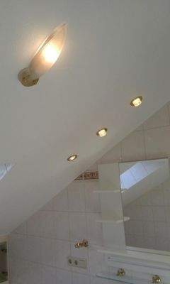 Integrierte Deckenbeleuchtung