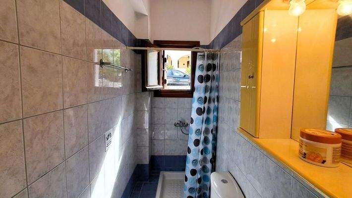 Kreta, Vamos: Einstöckige Villa mit zwei Schlafzimmern, Gemeinschaftspool und privatem Garten