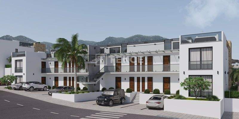 Apartments with Pool Near the Sea in Gazimağusa