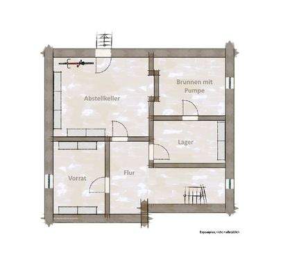 Grundriss Keller
