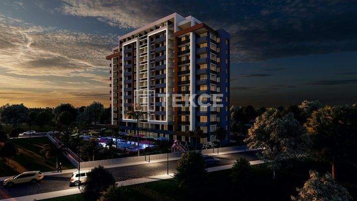 Newly-Built Apartments in a Stylish Project in Arpaçbahşiş Mersin