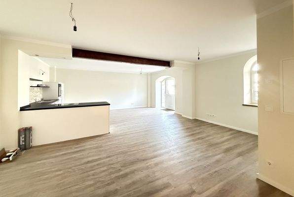 Wohnbereich mit Küche