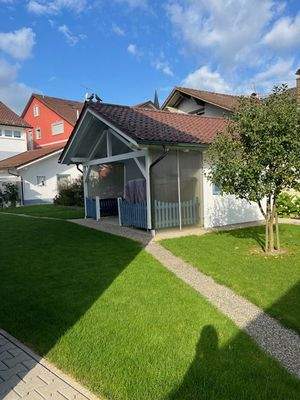 Blick Richtung Nebengebäude