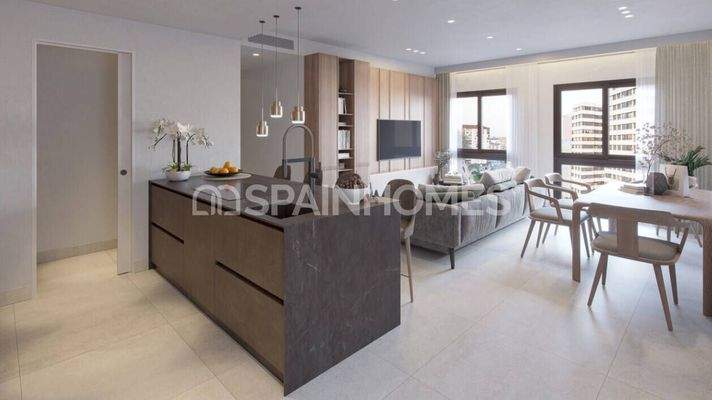 2-Bedroom Apartment in a Complex with a Pool in Málaga