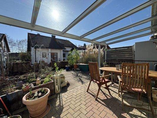 überdachter Freisitz