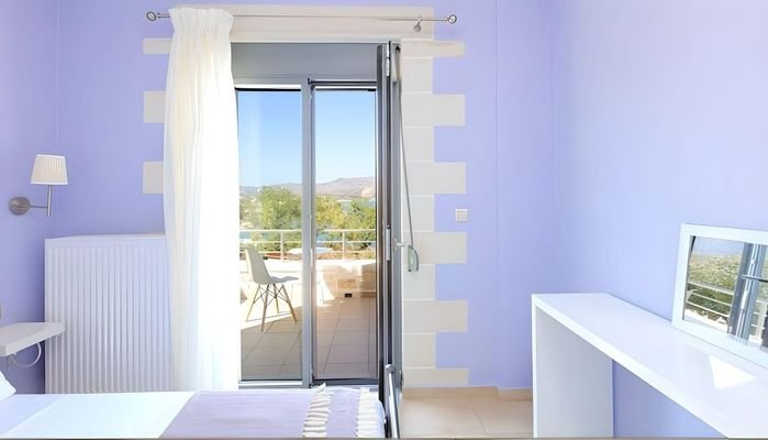 Luxusvilla auf Kreta mit Panoramameerblick, Pool u