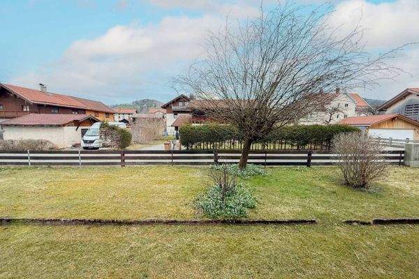 Ausblick Wohnzimmer_Gemeinschaftsgarten