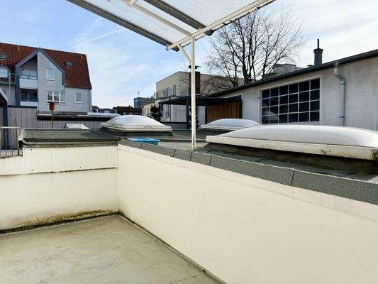 kleine Dachterrasse