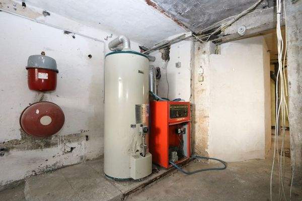 Der Heizungsraum im Keller