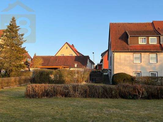 Hausansicht vom Garten