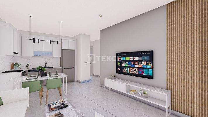 Apartments 700 m from the Sea in Alanya Kestel