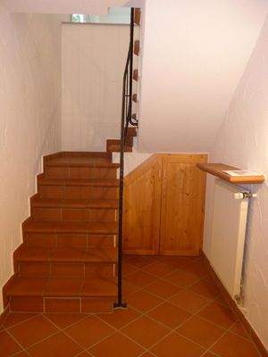 Treppe Souterrain ins Erdgesch