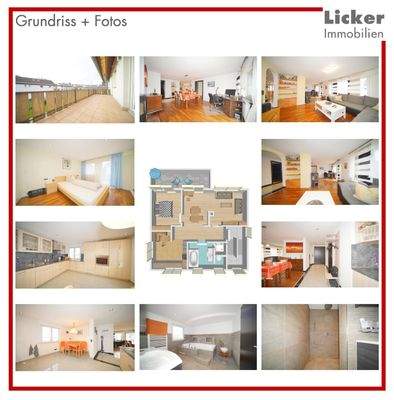 Grundriss + Fotos - Wohnung