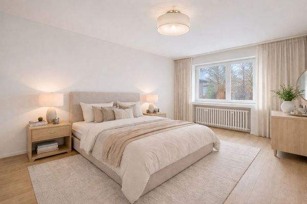 Schlafzimmer - Erdgeschoss - Visualisierung