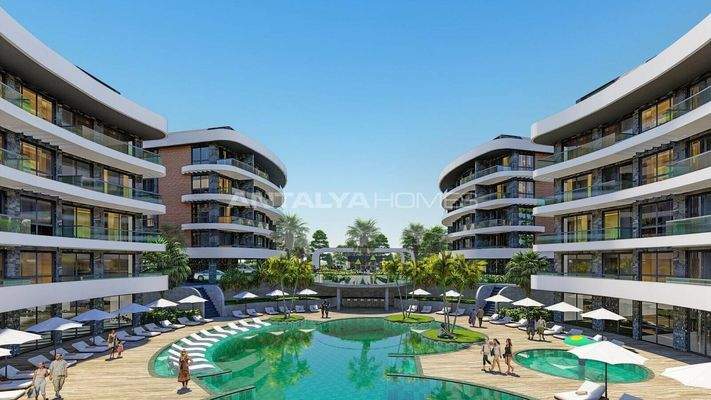 Modern Real Estate in a Luxury Complex in Oba Alanya