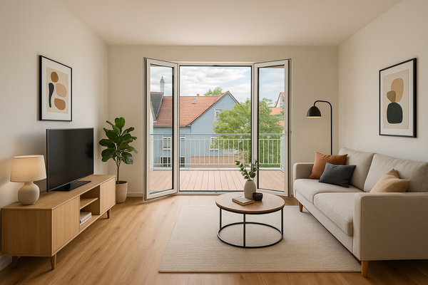 Innenvisualisierung Dachgeschoss