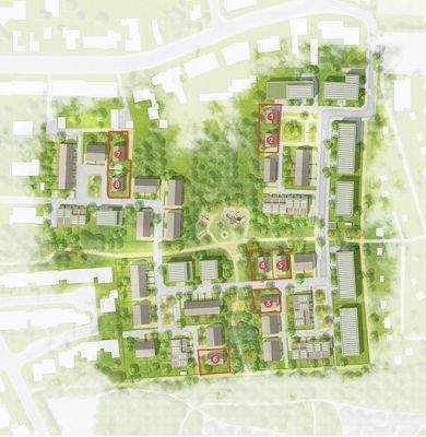 Karte Leidenhausener Gärten