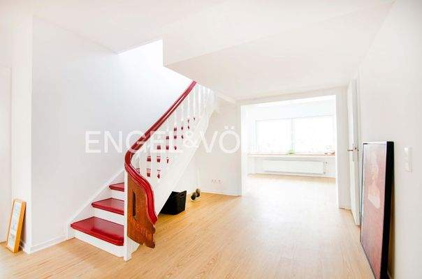 Aufgang zum Dachgeschoss