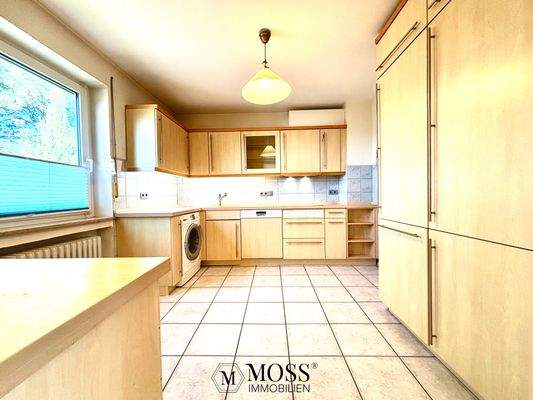 viel Platz zum gemeinsamen Kochen und Werkeln