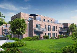 Südausrichtung der Balkone und Terrassen 