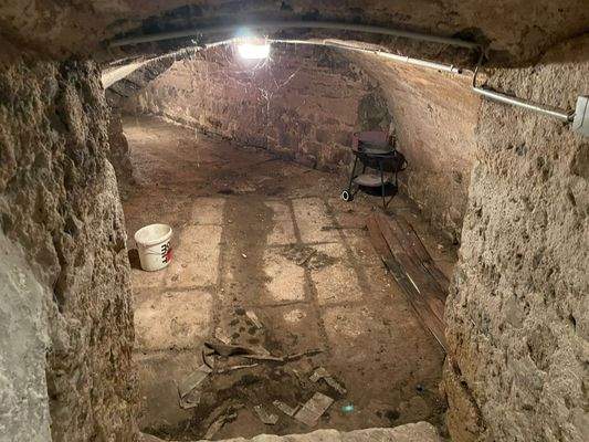 Kellergeschoss: Gewölbekeller