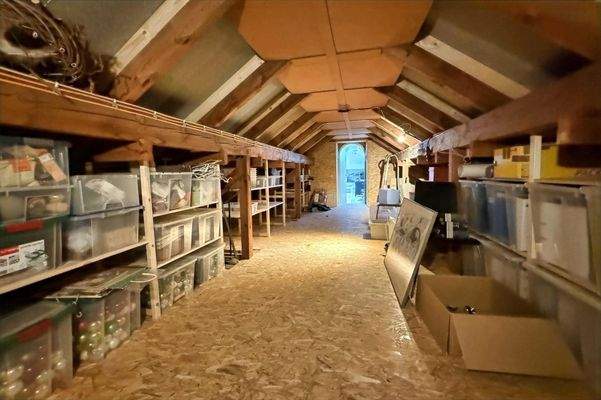 Abstellraum im Dachgeschoss