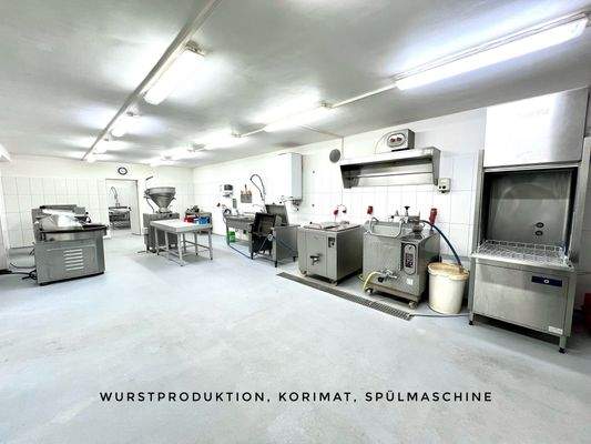 frühere Wurstproduktion