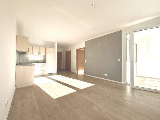 Flur, Küche, Wohnen