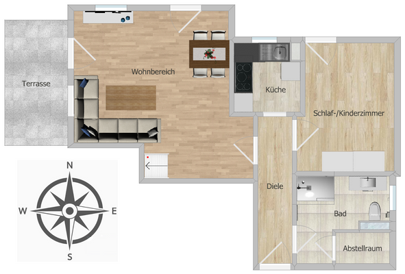 Grundriss Erdgeschoss