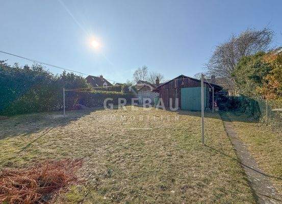 rückwärtiger Teil des Grundstückes