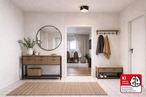 Flur EG visualisiert