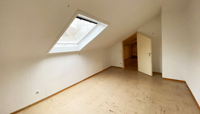 Das zweite Kinderzimmer im Dachgeschoß