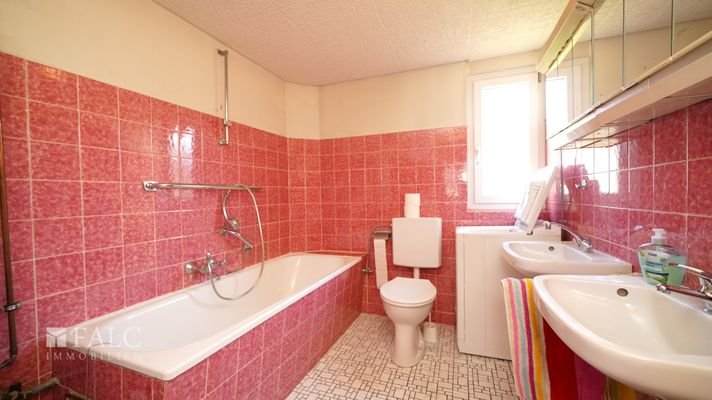 Retro-Badezimmer