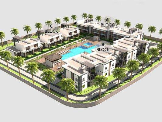 Sea View Apartments for Sale in North Cyprus Girne
