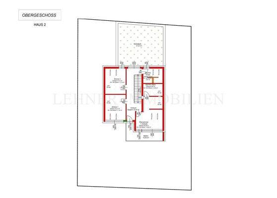 Lehner Immobilien Bild Grundriss OG Haus 2
