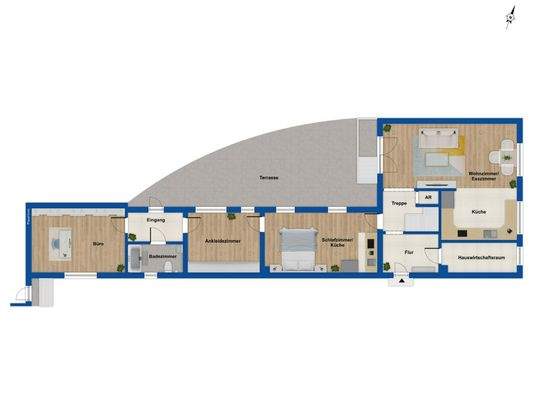 Grundriss Erdgeschoss