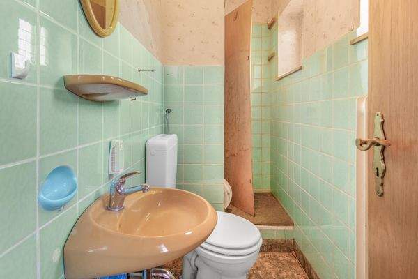 WC im Erdgeschoss