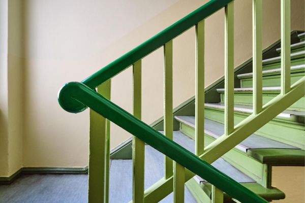 gepflegtes Treppenhaus