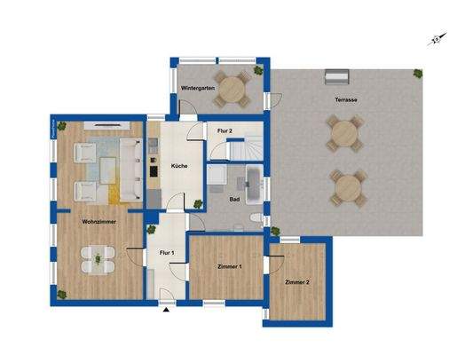 Grundriss Erdgeschoss