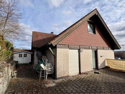 West-Ansicht, Blick von Dachterrasse