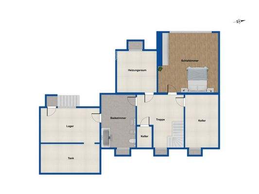 Grundriss Kellergeschoss