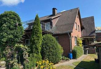 Ansicht Bau 1995 Gartenseite