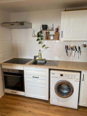 Küche "ohne Kühlschrank u. Waschmaschine"