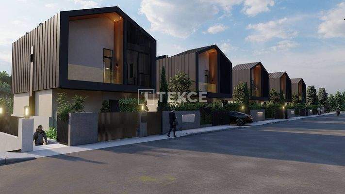Elegant Detached Villas with Private Pools in Alanya Tepe