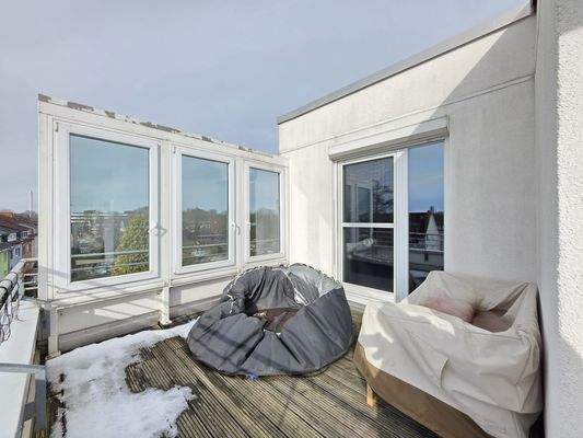 Dachterrasse Schlafzimmer