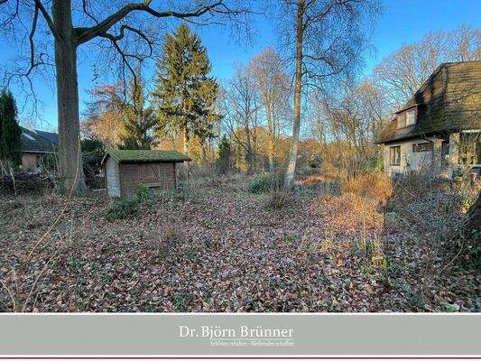 Unbebaut und startbereit