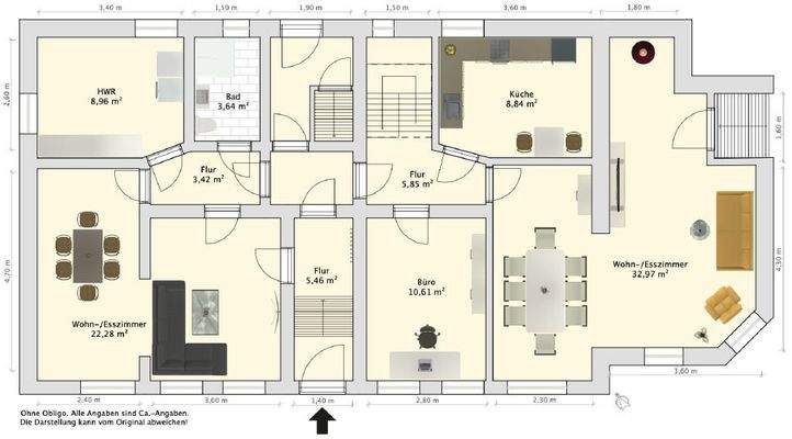 Grundriss Erdgeschoss