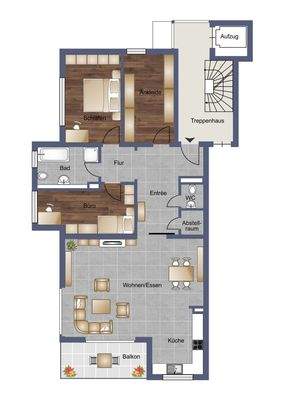 4,5 Zimmer Eigentumswohnung