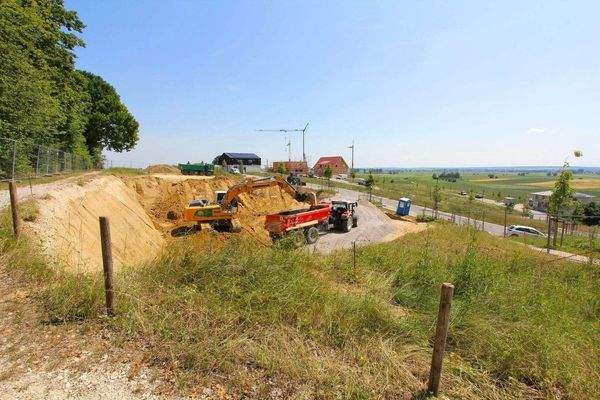 Blick von Nord nach Süd